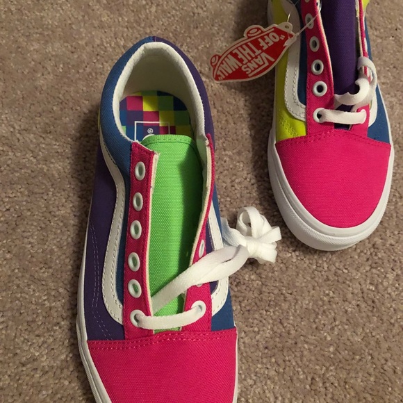 Multi colored Vans - Picture 2 of 3